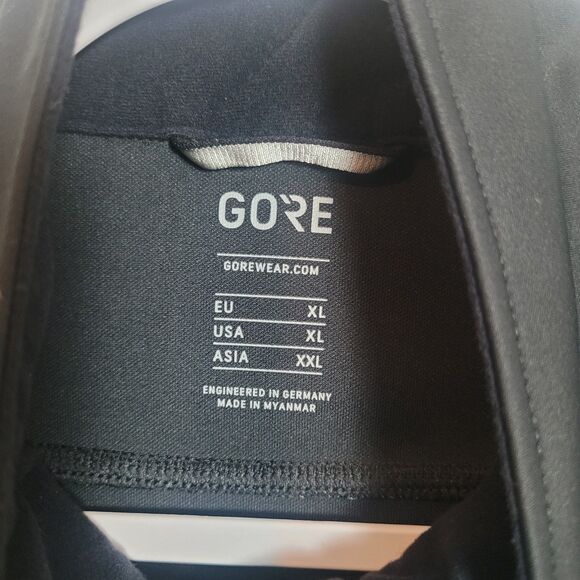 Gorewear Men's Windstopper Jacket Black Trail Cycling Outdoor Pockets Size XL - Picture 9 of 14